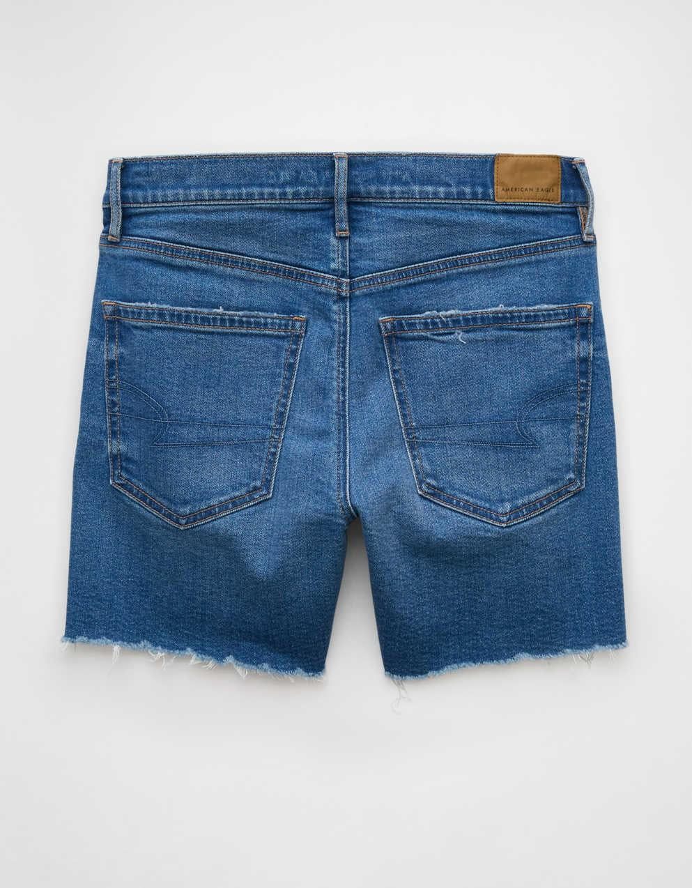 AE 6" Strigid Super High-Waisted Relaxed Denim Short
