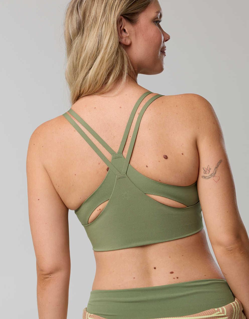 OFFLINE By Aerie Real Me Hold Up! Layered Sports Bra