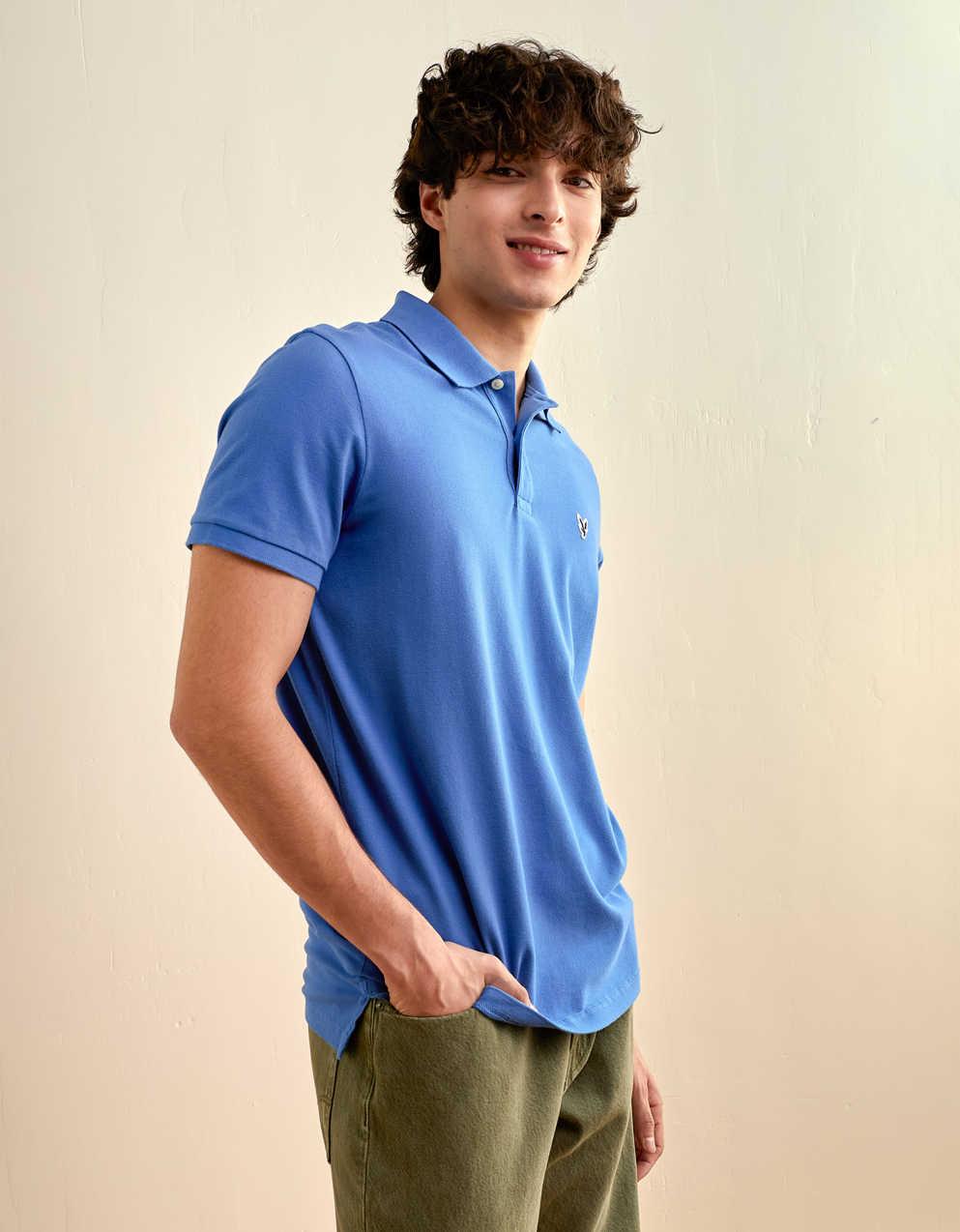 AE Slim Fit Flex Pique Polo Shirt