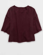 Aerie Unwind Waffle T-Shirt