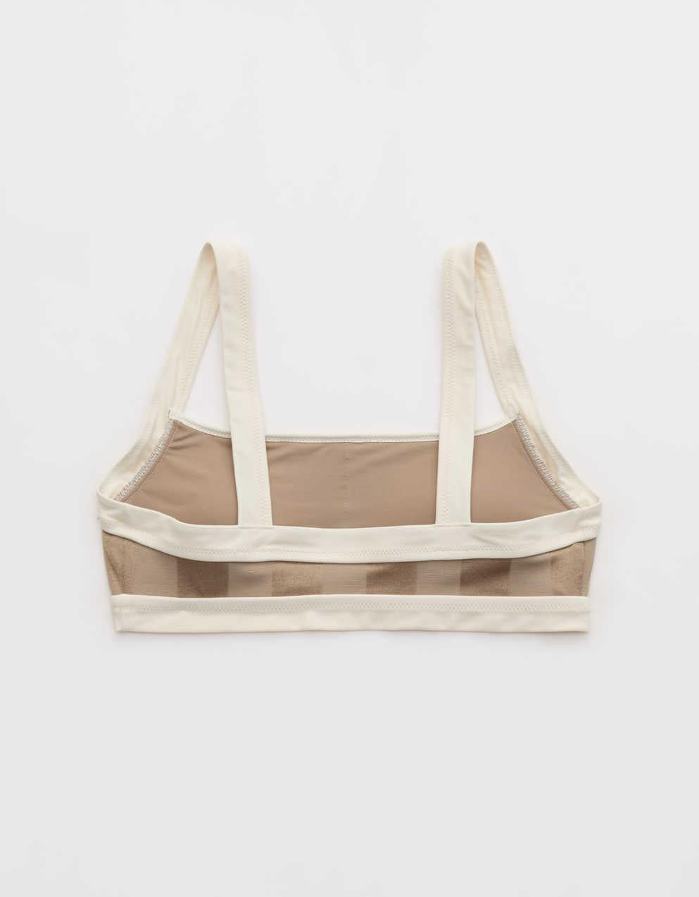 Aerie The Sandscoop Shine Bikini Top