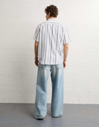 AE Standard Fit Linen-Blend Button-Up Shirt