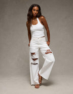 AE Curvy Super High-Waisted Baggy Wide-Leg Jean