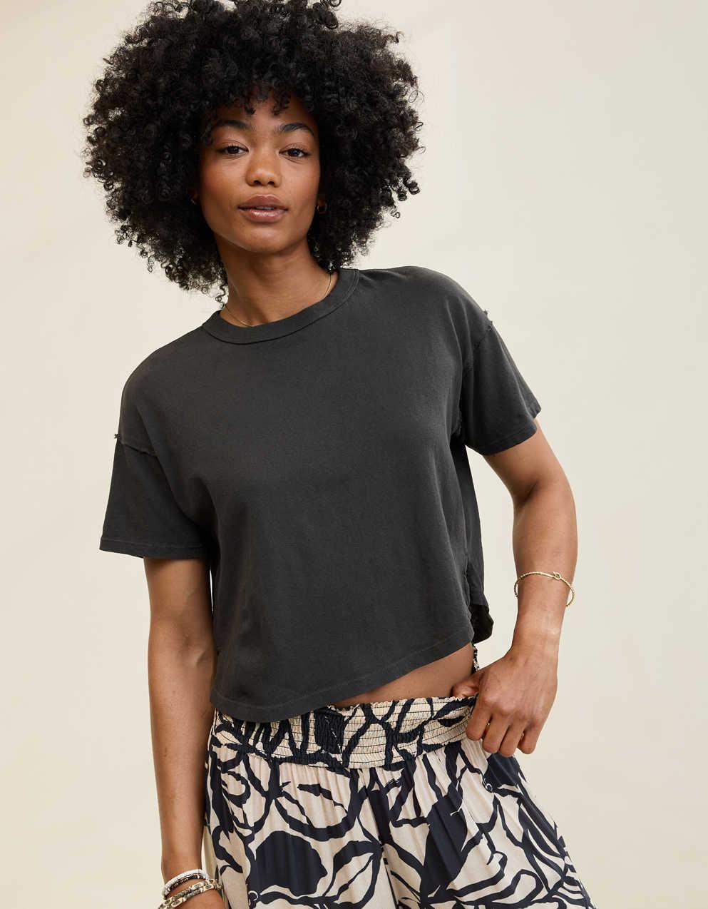 Aerie Summer Breeze Cropped T-Shirt