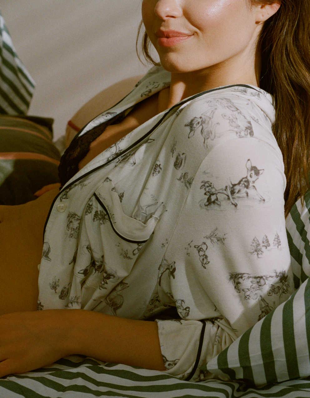 Aerie Bambi Real Soft® Piping Pajama Shirt
