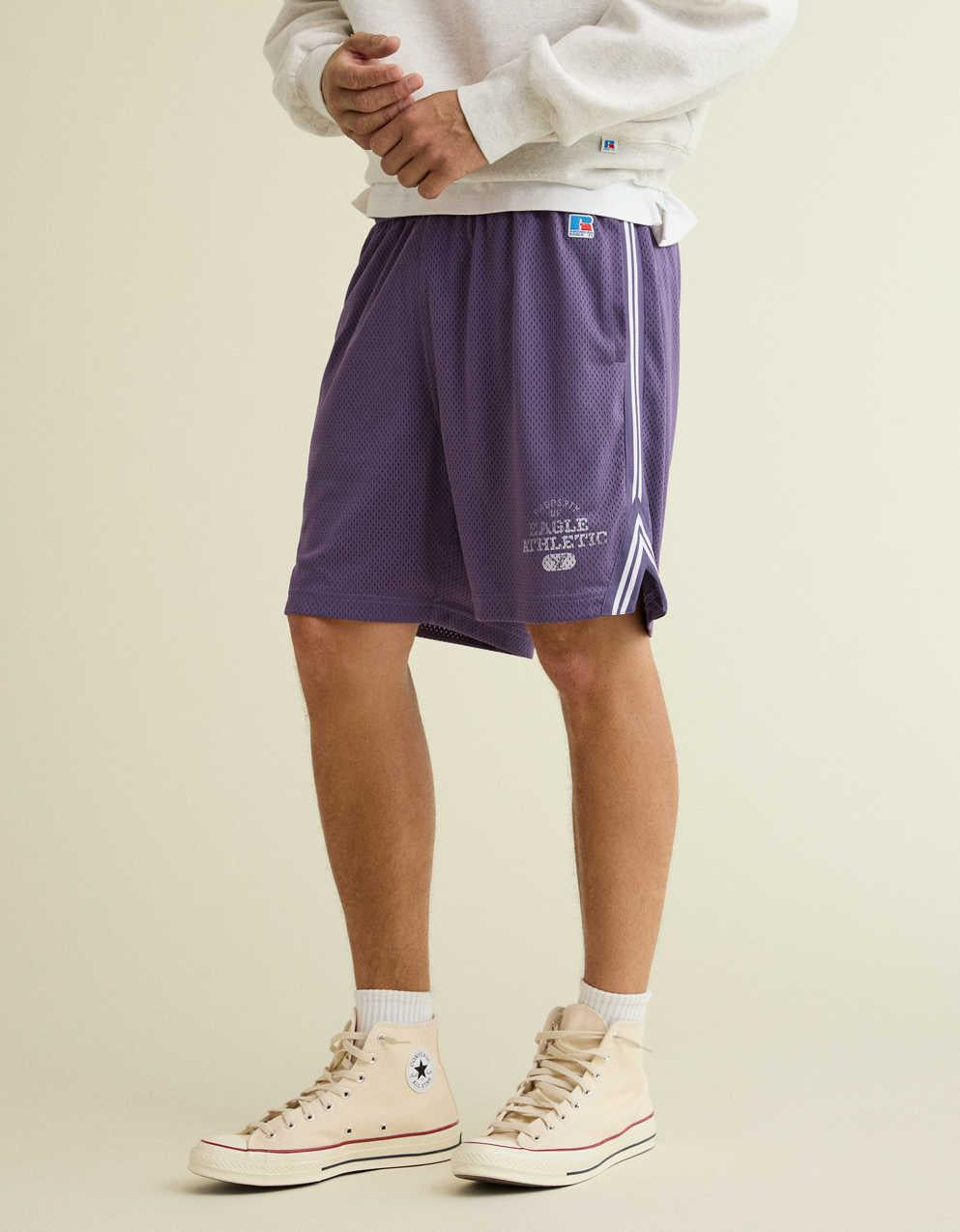 AE x Russell Athletic Mesh 7" Short