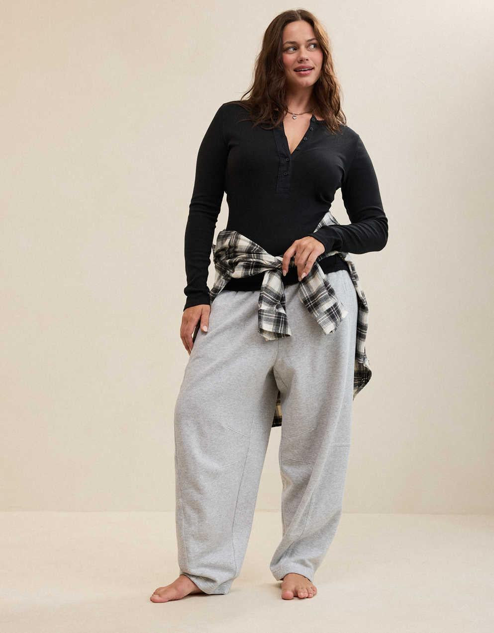 Aerie Essential Crew Layering T-Shirt