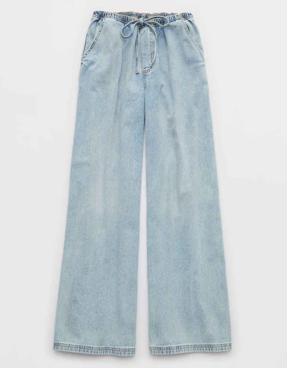 Aerie Daydream Denim Pull-On Pant