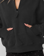 OFFLINE By Aerie Cloud Fleece Quarter Zip Sweatshirt