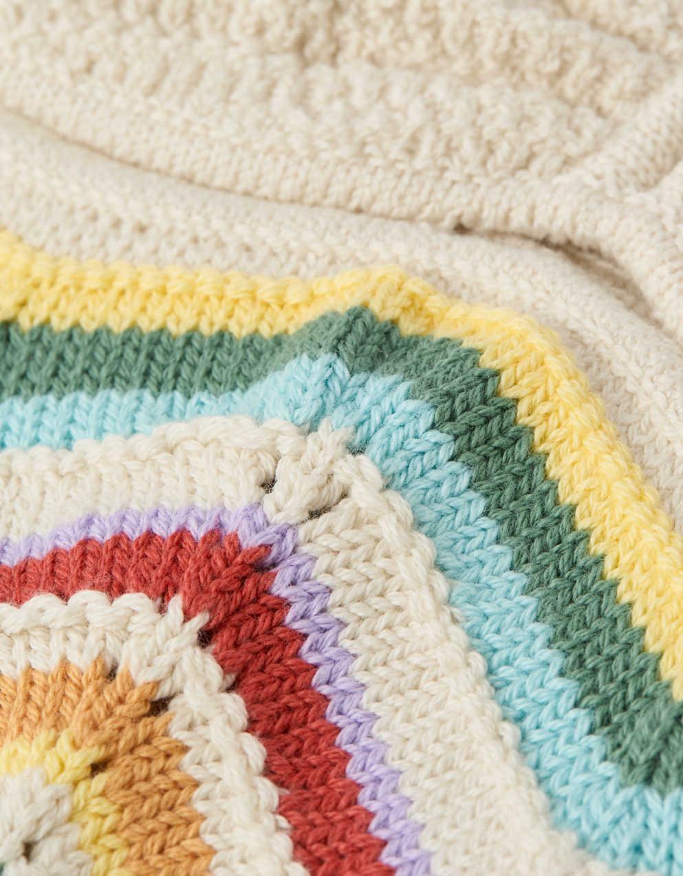 AE Pride Cropped Chevron Crochet Tube Top