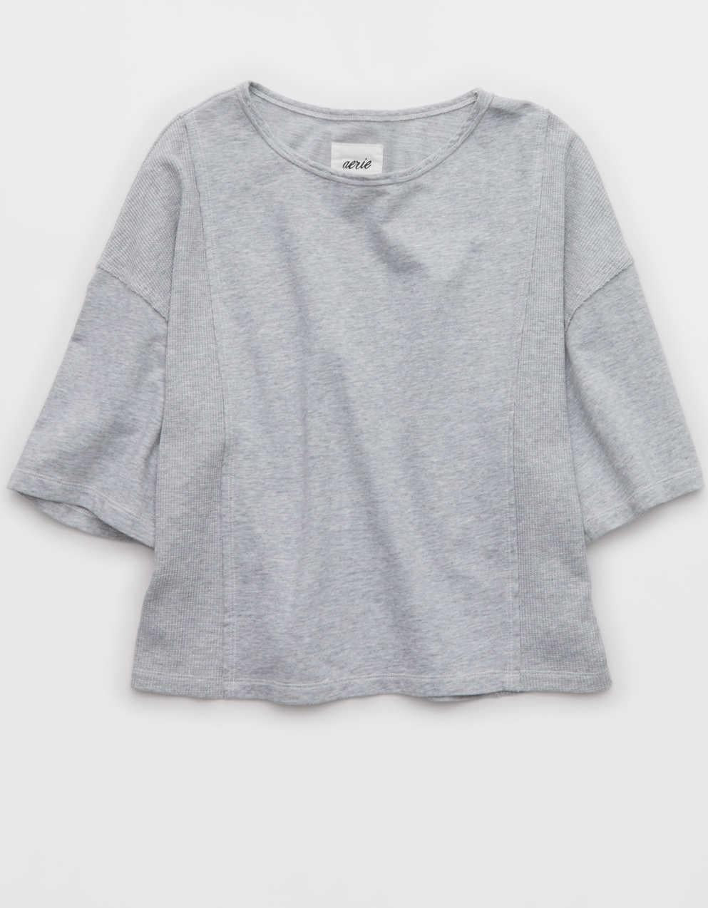 Aerie Unwind Waffle T-Shirt