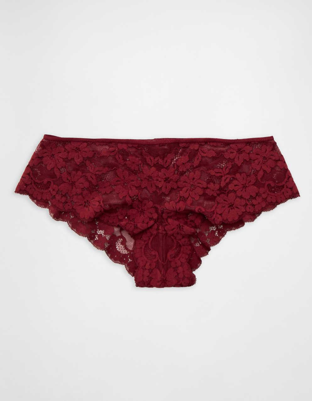Show Off Chenille Lace Cheeky Underwear