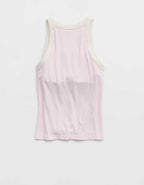 OFFLINE By Aerie Real Me Ringer High Neck Tank Top