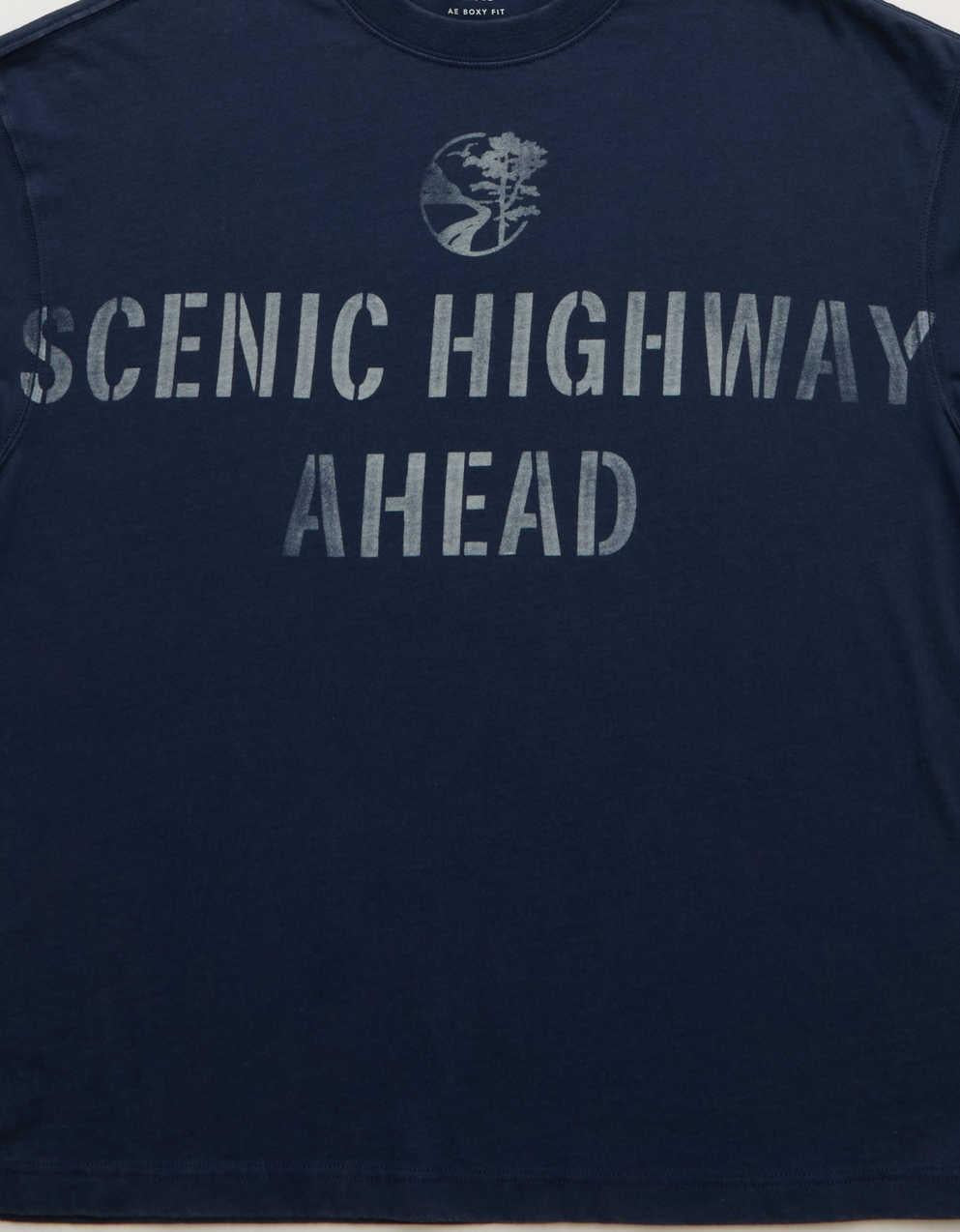 AE Boxy Destination Graphic T-Shirt