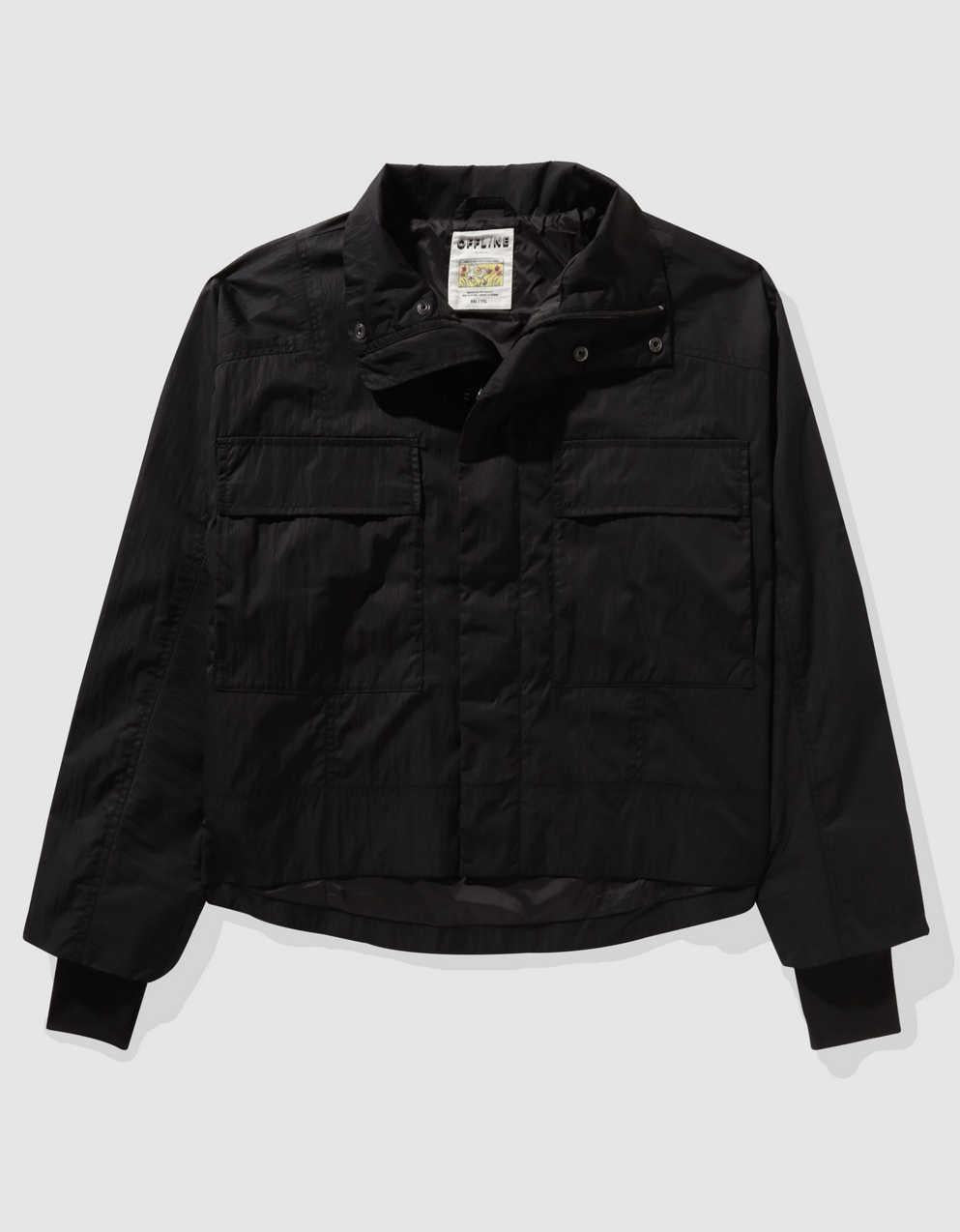 OFFLINE By Aerie Cropped Nylon Jacket
