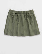 OFFLINE By Aerie Pleated Bow Skirt