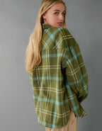 AE Plaid Shacket