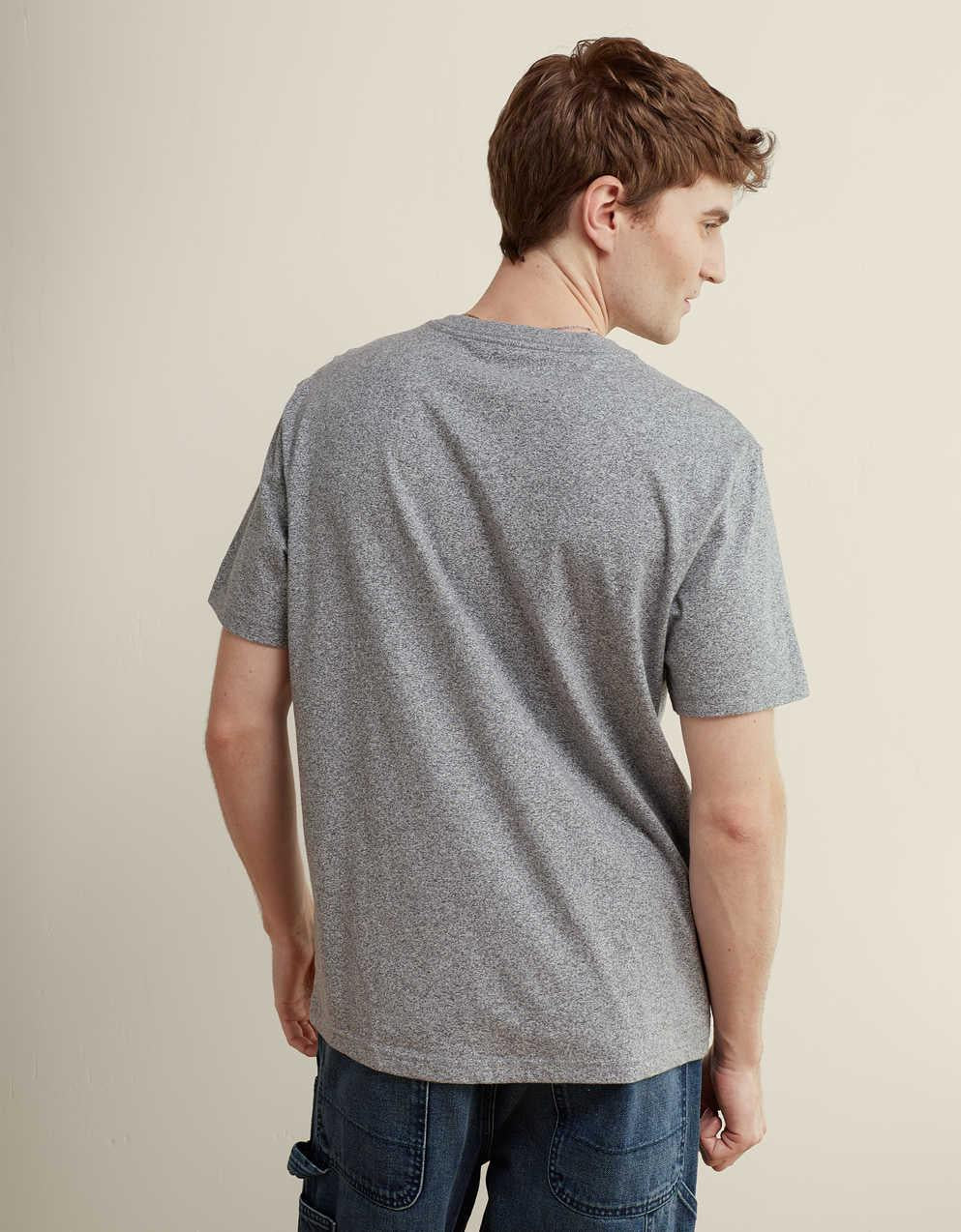 AE Short-Sleeve Henley Icon T-Shirt