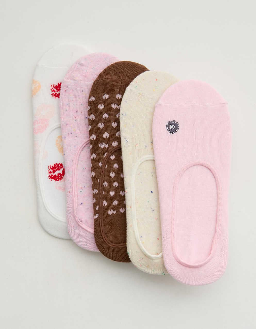 Aerie No Show Sock 4-Pack