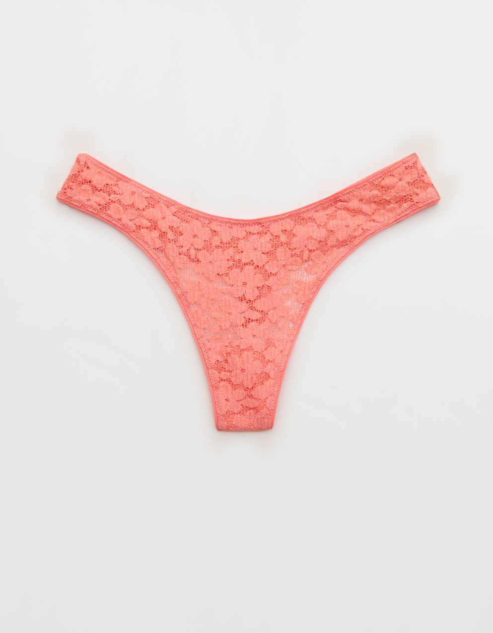 Show Off Festival Lace Thong Underwear