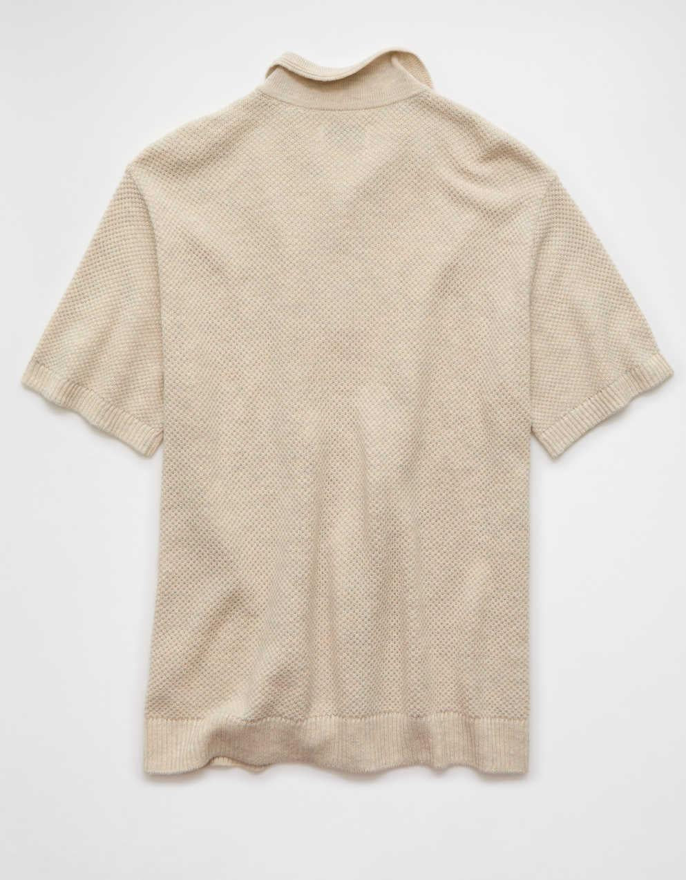 AE Pique Sweater Polo Shirt