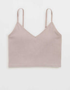 Superchill Seamless Rib Padded Bra Top