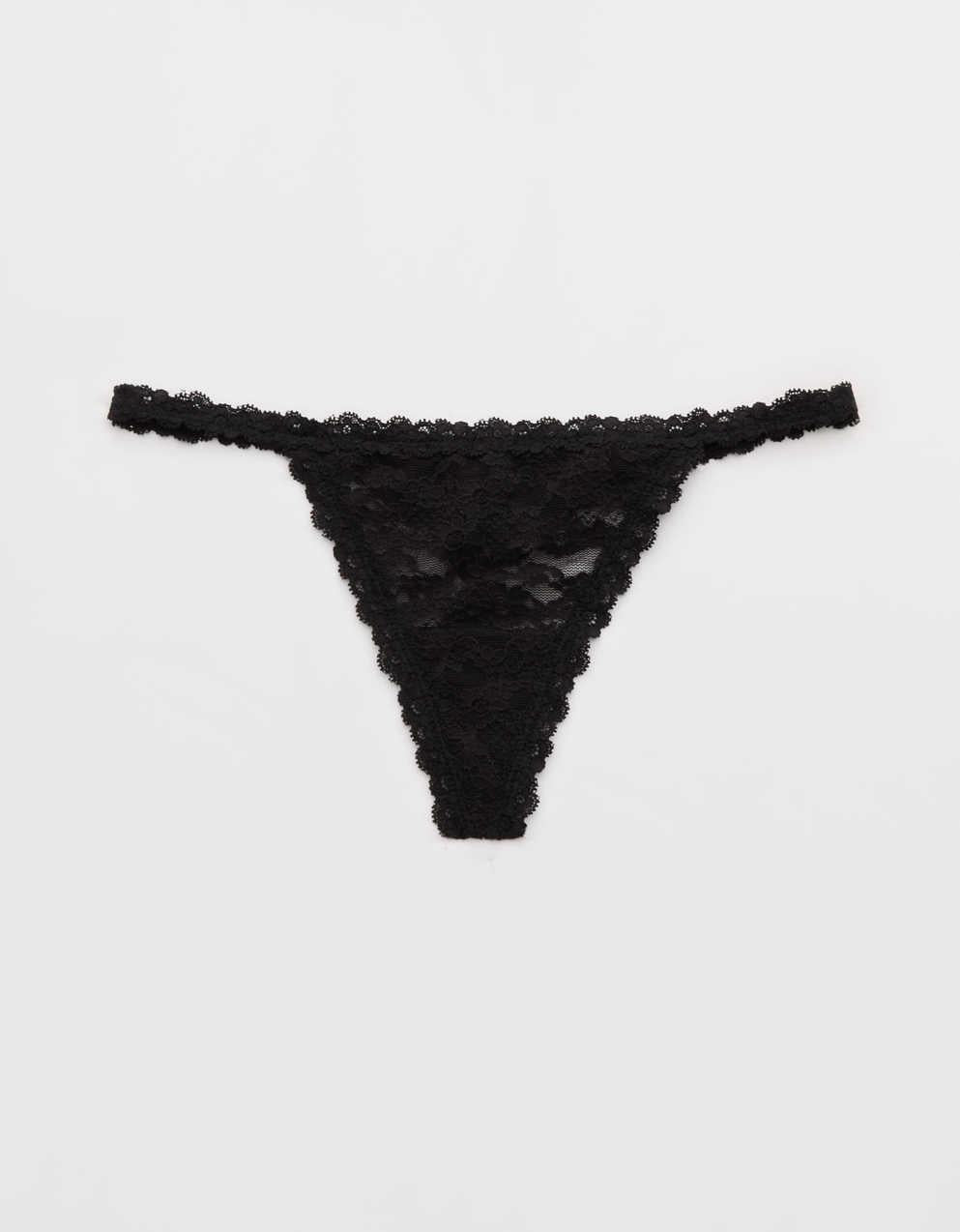 Show Off Vintage Lace String Thong Underwear
