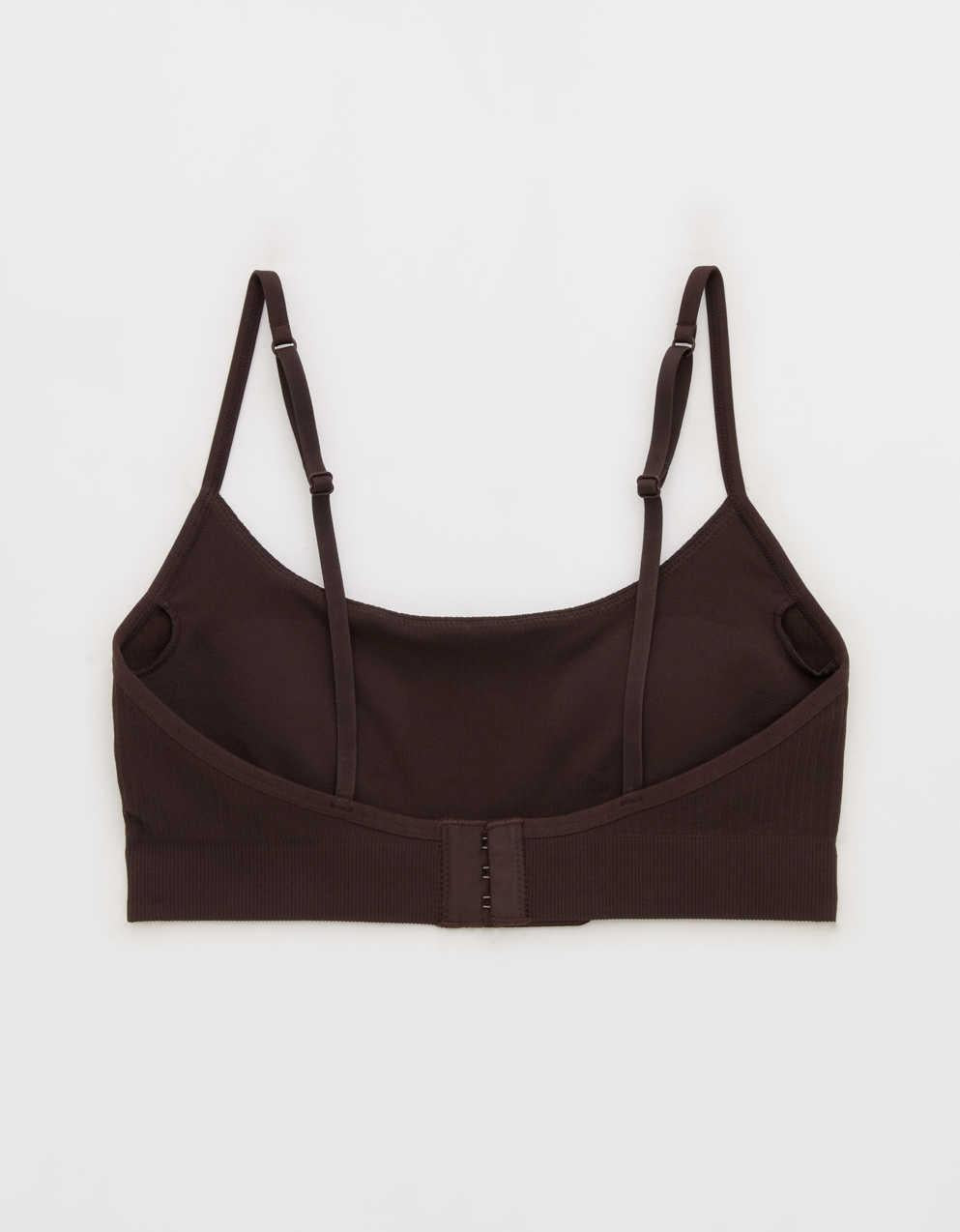 Superchill Seamless Rib Padded Scoop Bralette