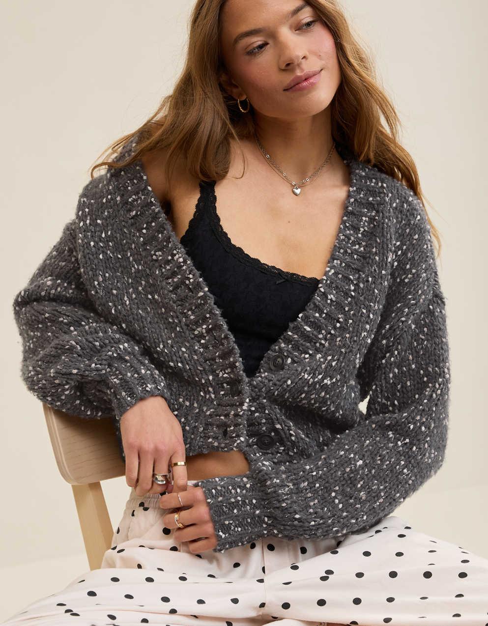Aerie Confetti Cardigan