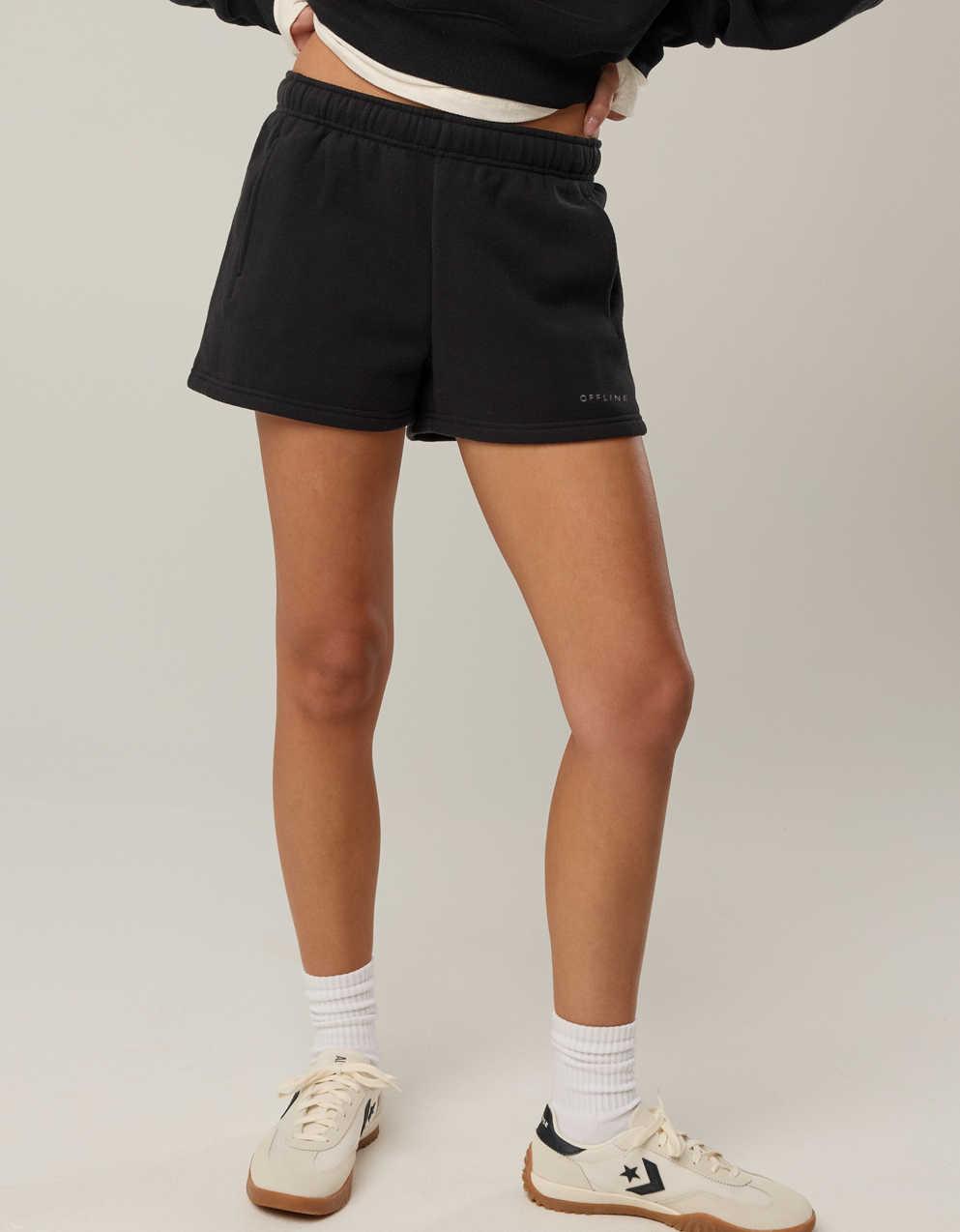 OFFLINE By Aerie 3" Cloud Fleece Short