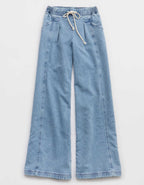 Aerie Daydream Denim Stretch Trouser
