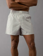 AEO Stretch Plaid Classic Boxer Short