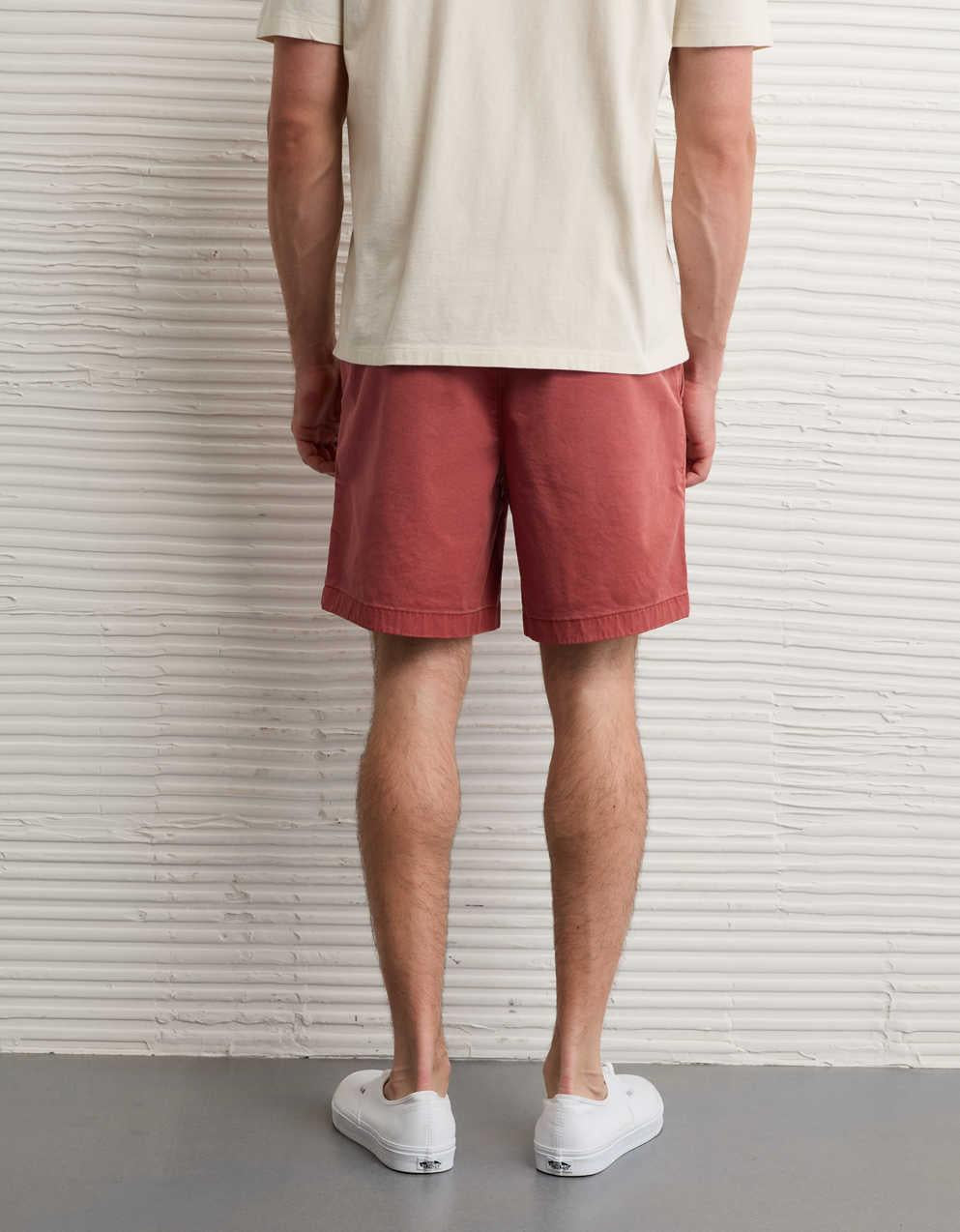 AE 7" Flex Lived-In Khaki Short