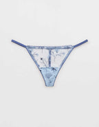 Show Off Embroidery Thong Underwear