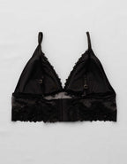 Show Off Midnight Romance Lace Padded Triangle Bralette