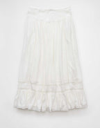 AE High-Waisted Ruffle Maxi Skirt