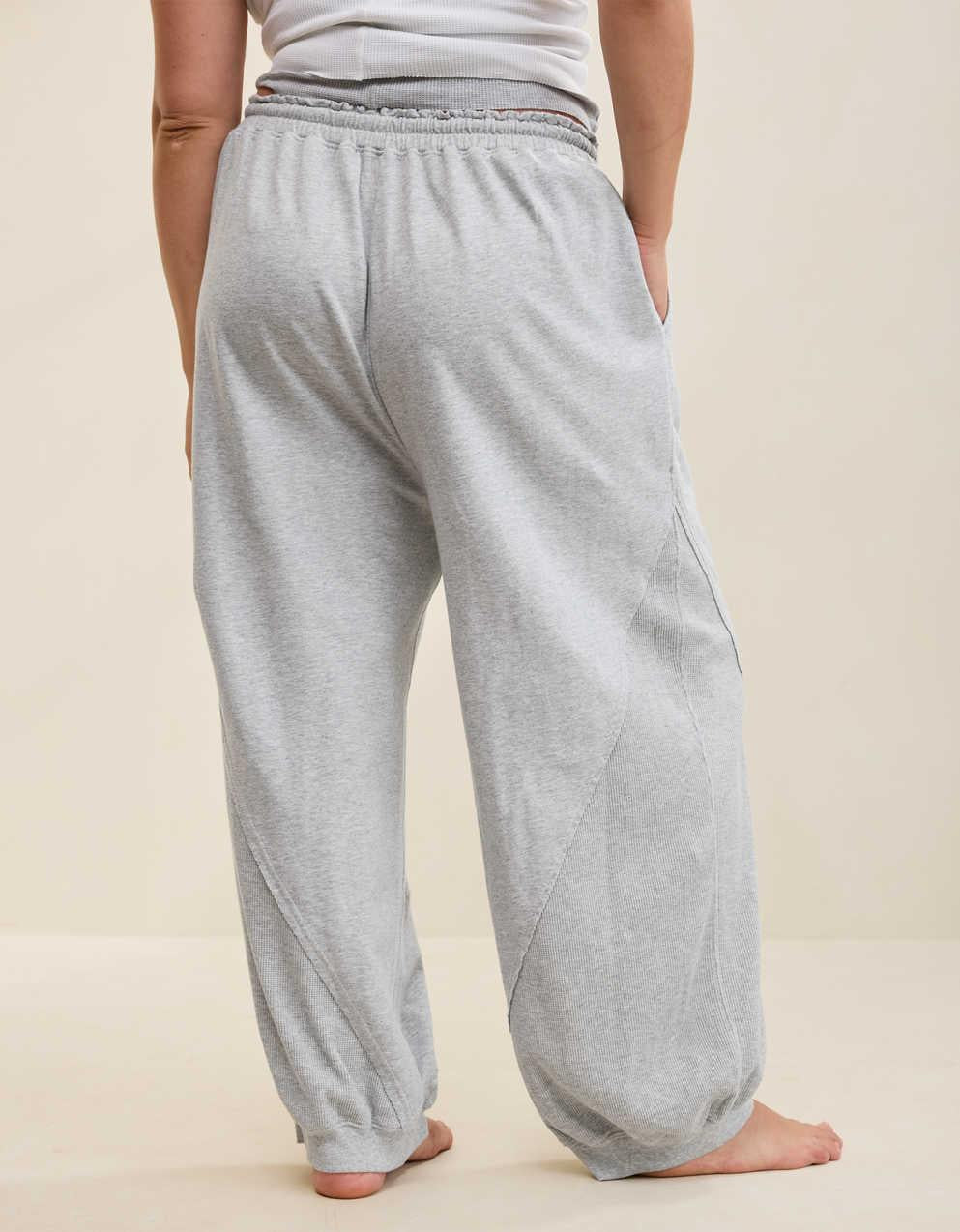 Aerie Unwind Waffle Jogger