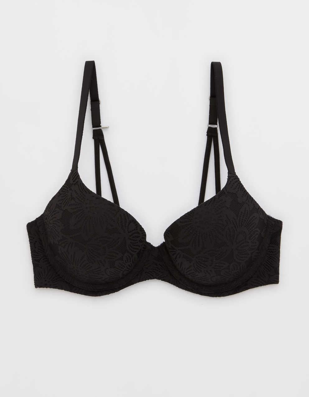 Sunnie Bloom Lace Demi Push Up Bra