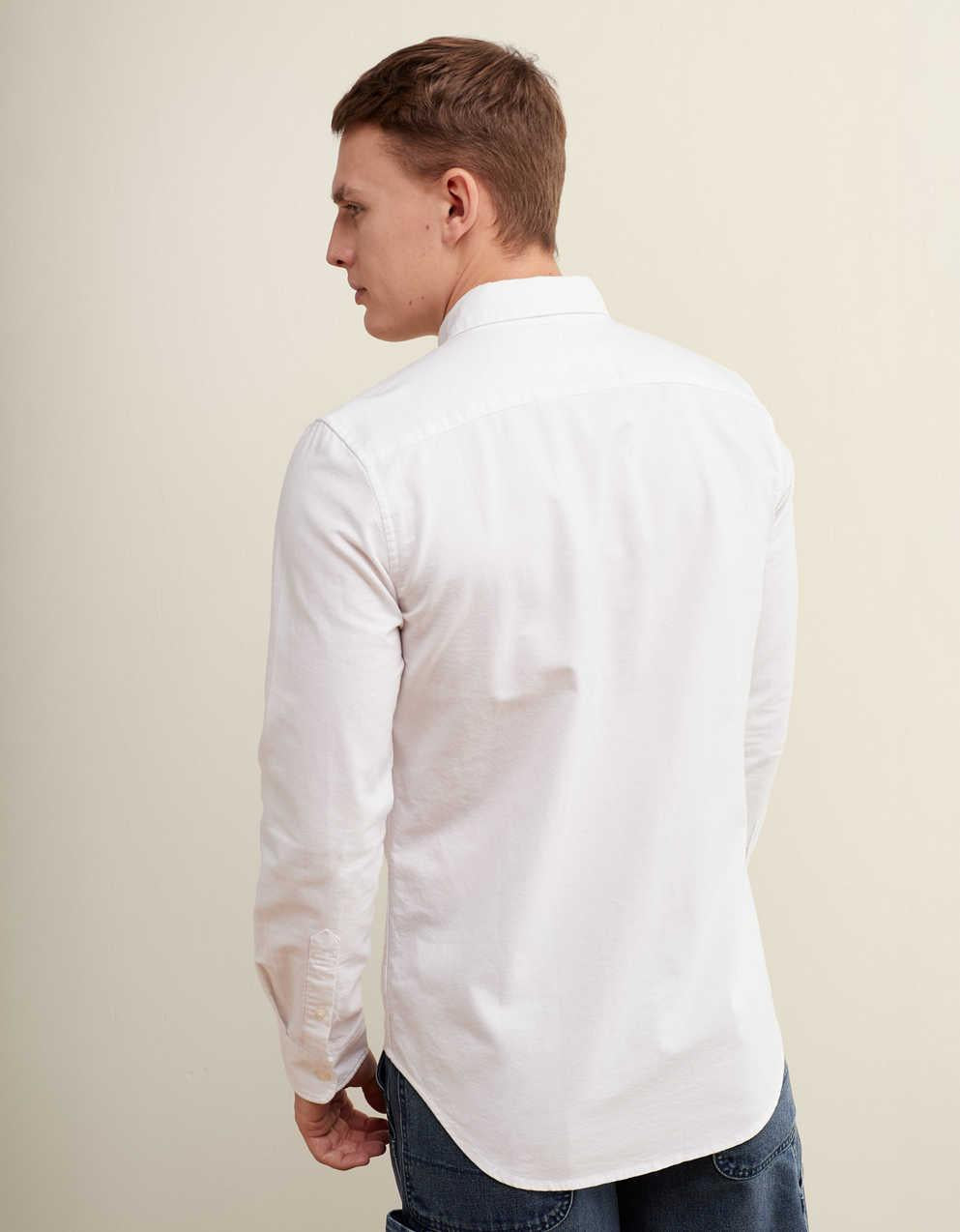 AE Everyday Slim Oxford Button-Up Shirt