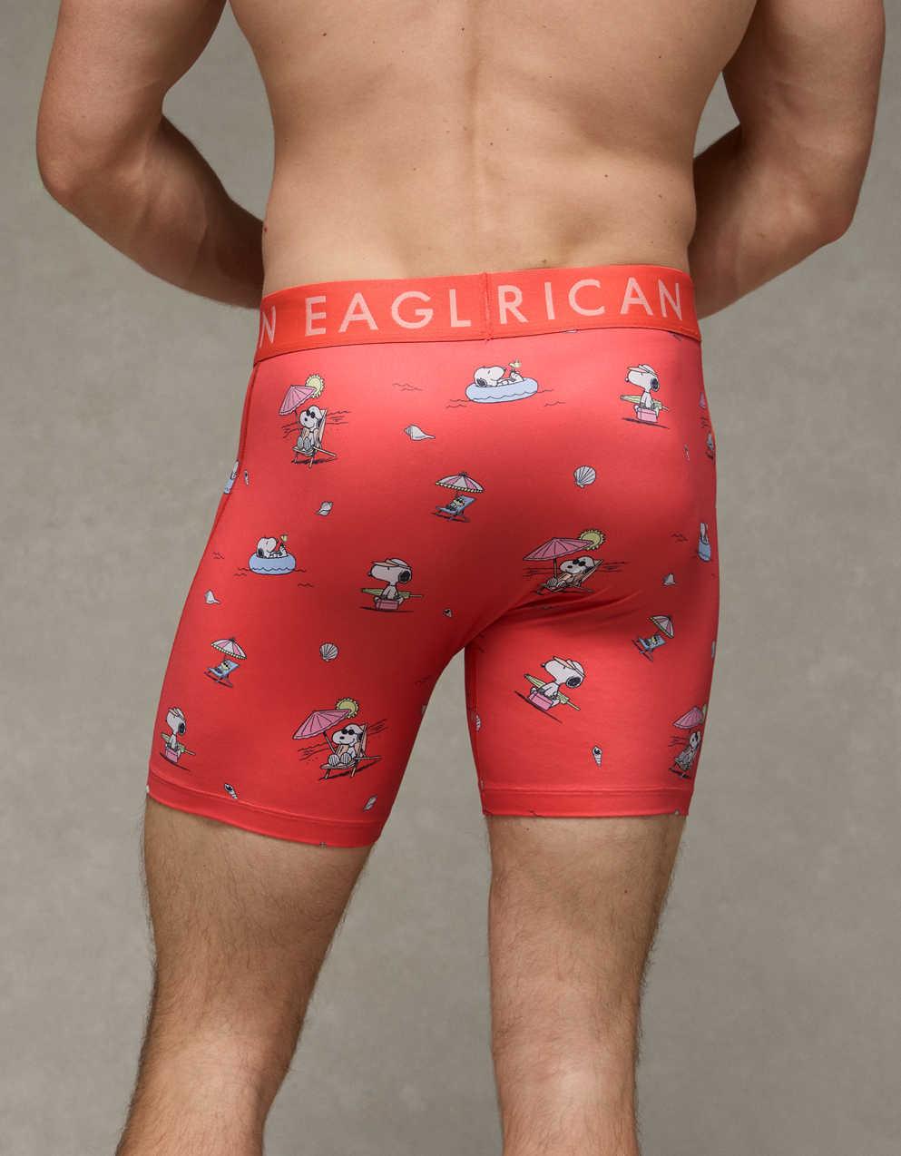 AEO Men's Snoopy 6" Flex Boxer Brief