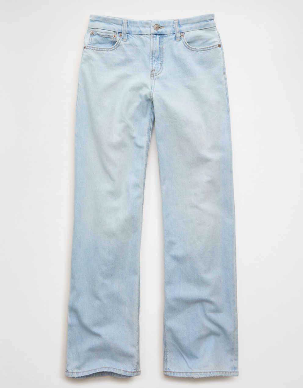 AE Curvy High-Waisted Stovepipe Jean