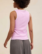 Aerie Unwind Waffle Henley Tank Top