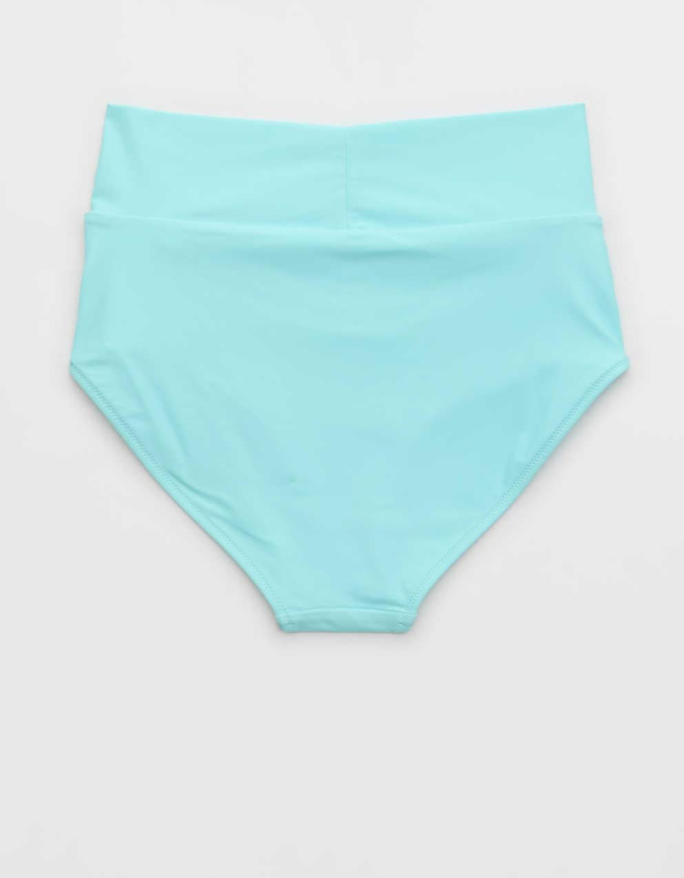 Aerie High Rise Full Coverage Crossover Bikini Bottom