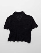 AE Button-Up Sweater Polo