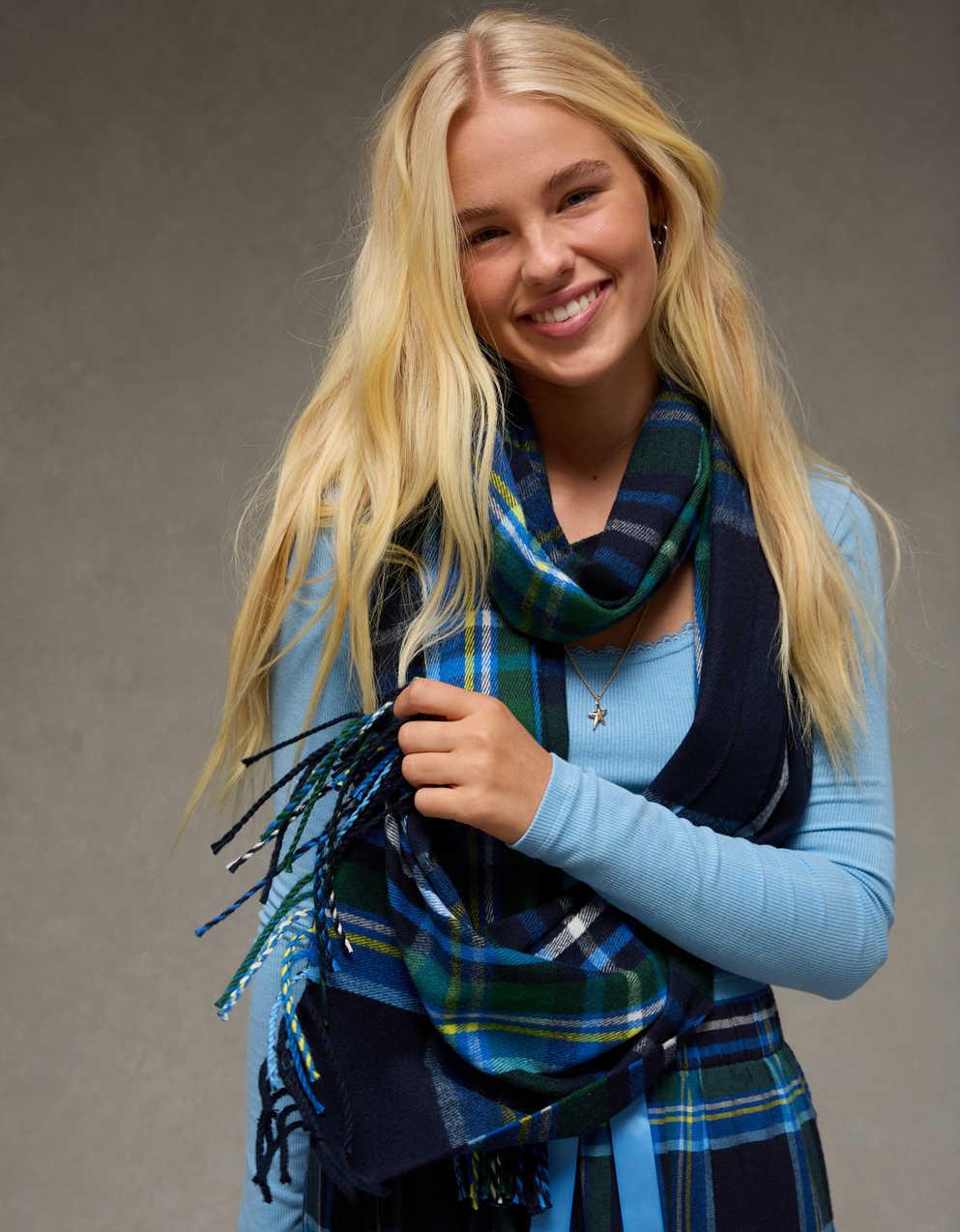 AE Tartan Plaid Scarf