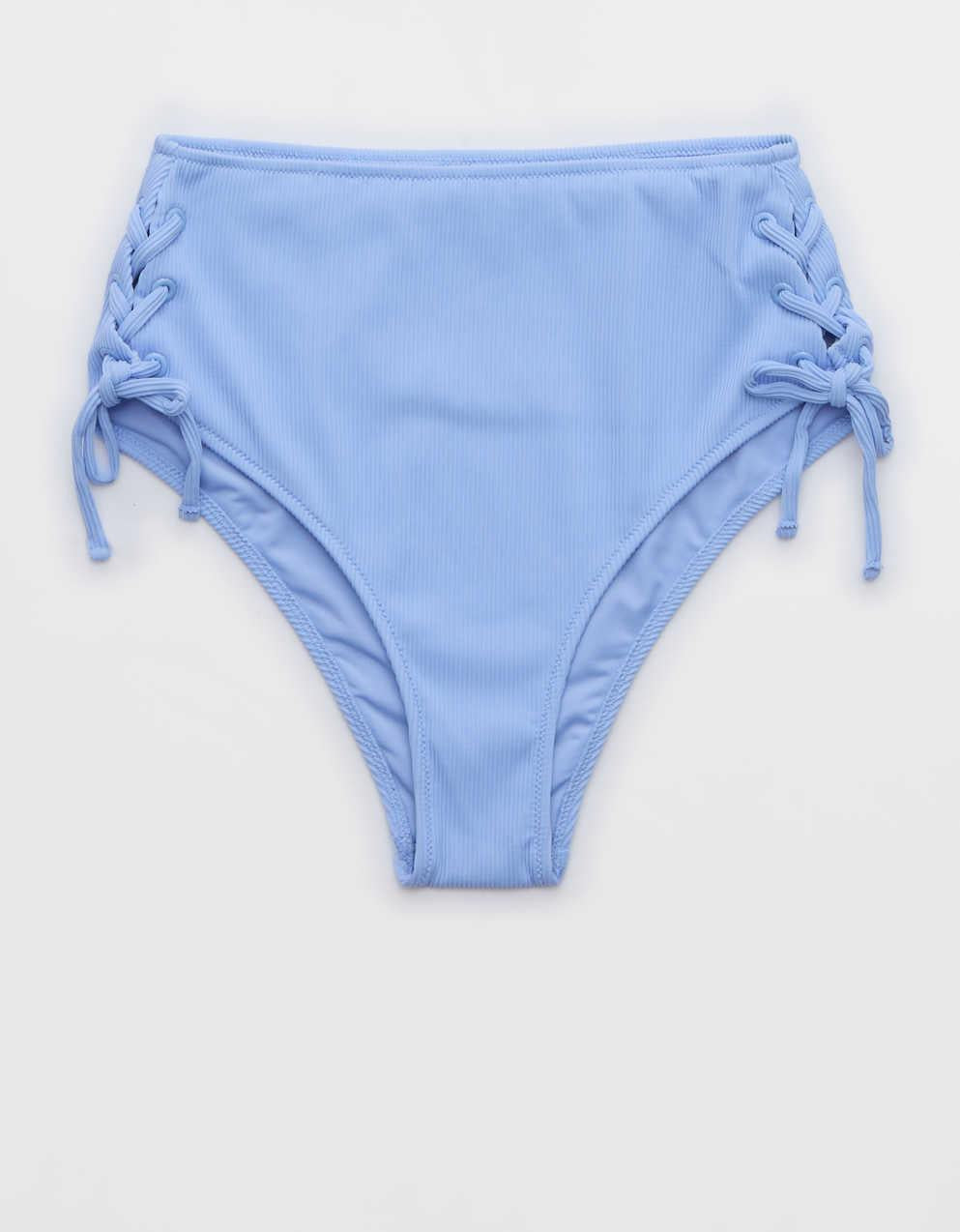Aerie The Cheeks Ribbed Bikini Bottom