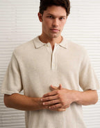 AE Pique Sweater Polo Shirt
