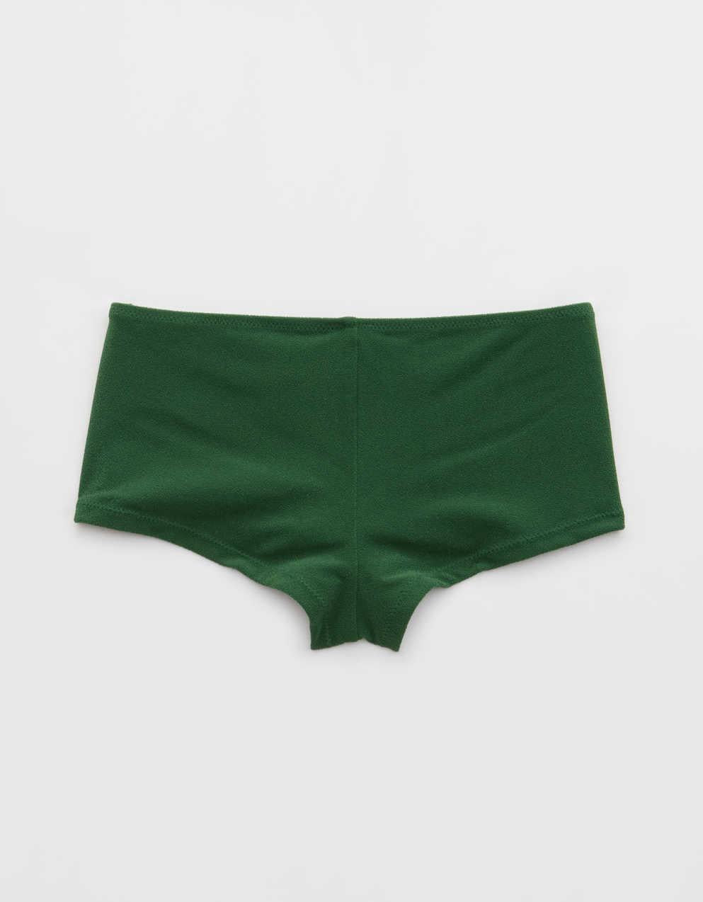 Aerie Terry Boyshort Cheeky Bikini Bottom