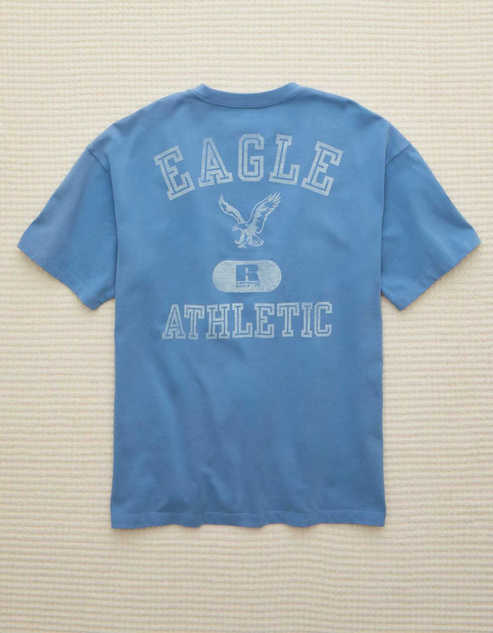 AE x Russell Athletic Heavyweight Eagle Graphic T-Shirt