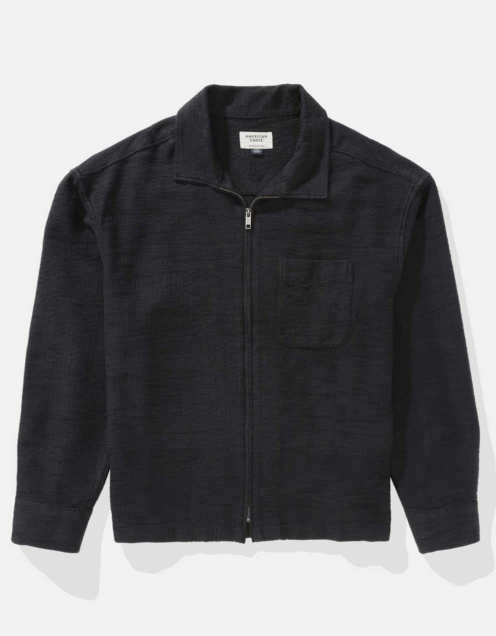 AE Textured Shacket